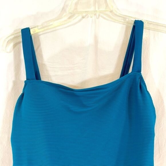 KONA SOL 1-Piece Blue Swimsuit High Coverage NWT - Picture 3 of 9